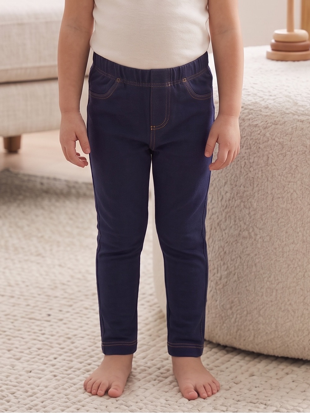 GAP Girls Navy Pull-On Jeggings